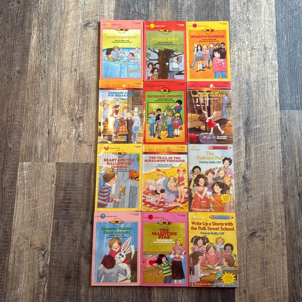 Lot of 12 Patricia Reilly Giff Vintage Dell Yearling Young Adult Books 80’s